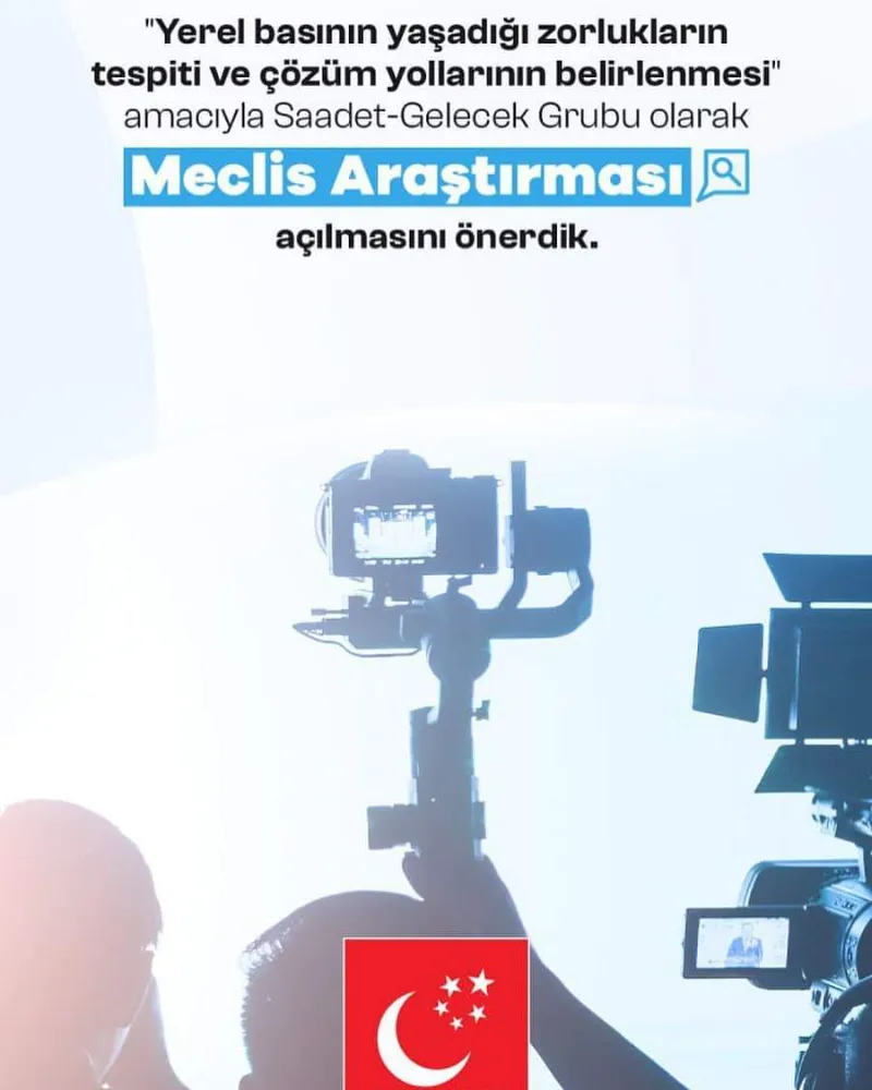 Saadet Partisinden Yerel Basın Önergesi…