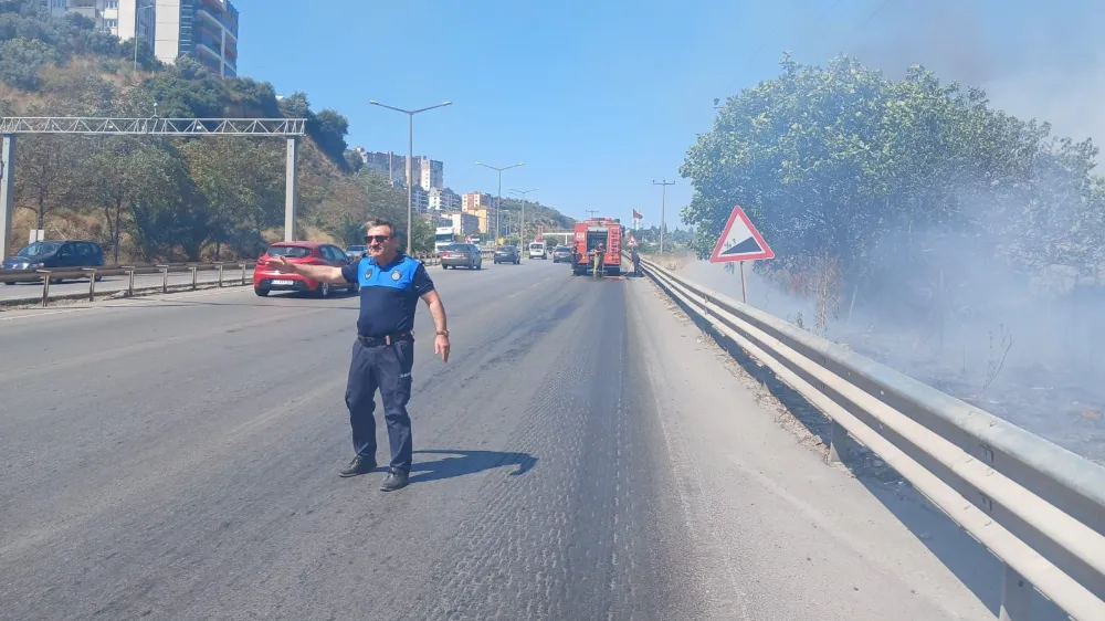 Zabıta Fark Etti, İtfaiye Söndürdü...