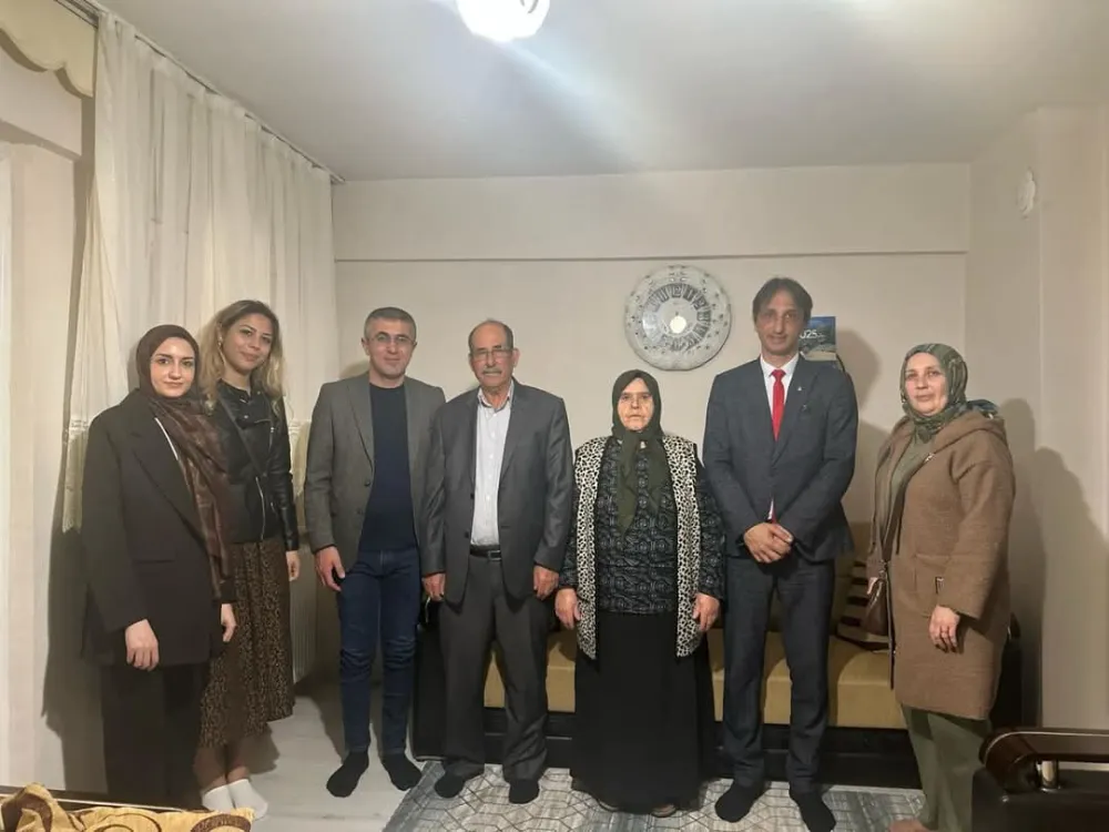 Ak Partiden Şehit Ailelerine Ziyaret...